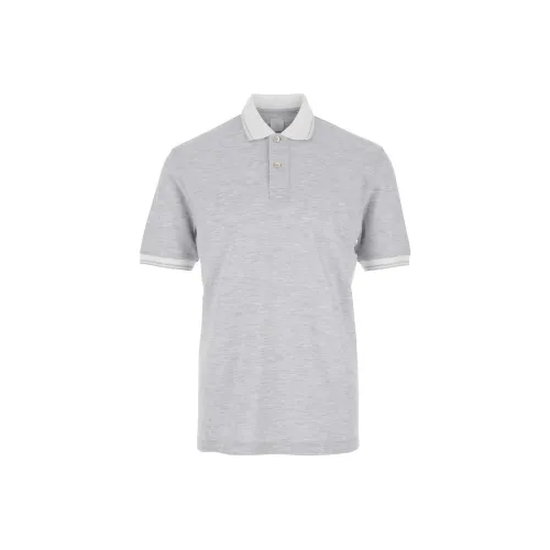 Eleventy Gray Men's Polo