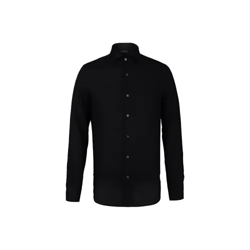 EMPORIO ARMANI Рубашка Мужская Черная