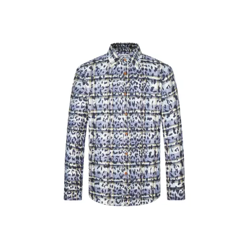 MANGANO Мужские черные рубашки