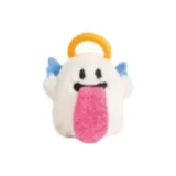 Брелок "Ангел" с мехом на языке