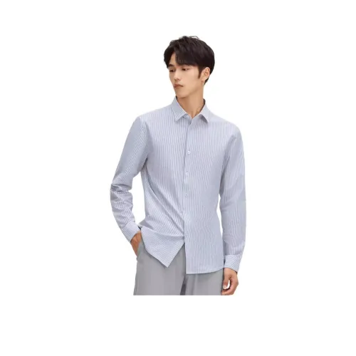 ZIOZIA Синий Мужская Рубашка