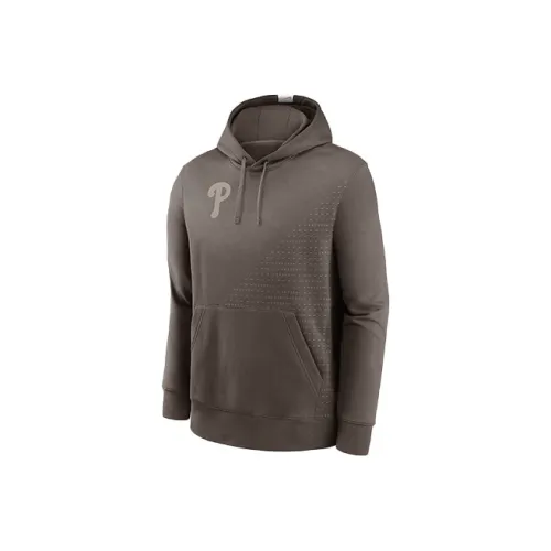 Nike Philadelphia Phillies Statement Толстовка Мужской Коричневый