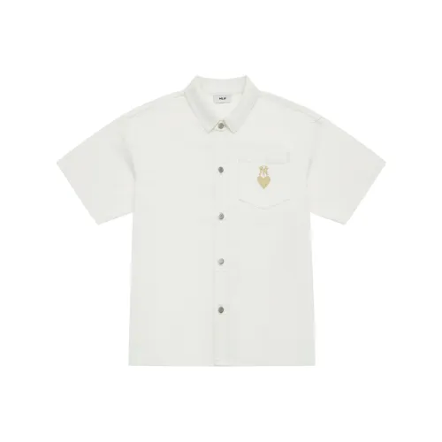 MLB Base Logo Крем Унисекс Рубашки