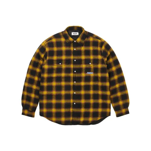 PALACE Желтые Мужские Рубашки