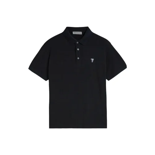 TRUSSARDI Мужская черная поло