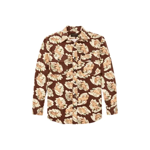 Filson FW24 Рубашка Мужская Каштановая