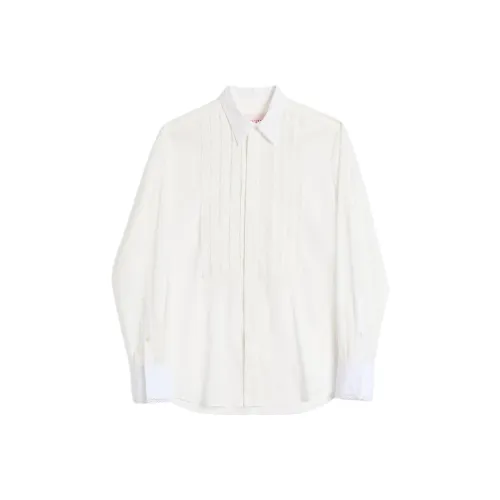 RED VALENTINO FW24 Рубашка Мужская Белая