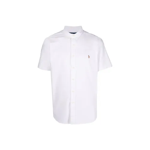 Polo Ralph Lauren SS22 Рубашка Мужская Белая