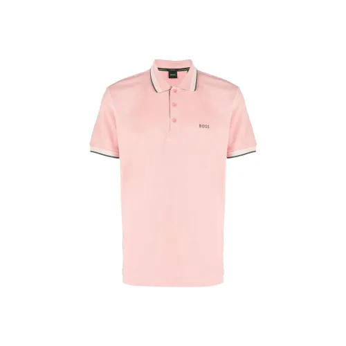 Hugo Boss Мужская Розовая Поло