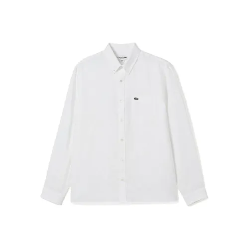LACOSTE Белые Мужские Рубашки
