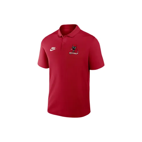 Nike Clothing Темно-красное мужское поло