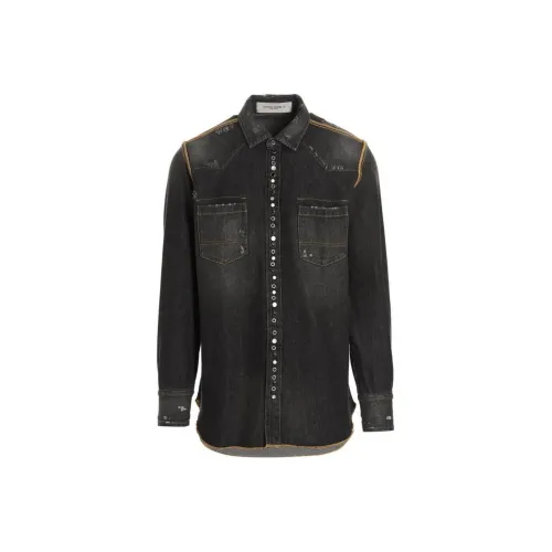 Golden Goose Серые Мужские Рубашки