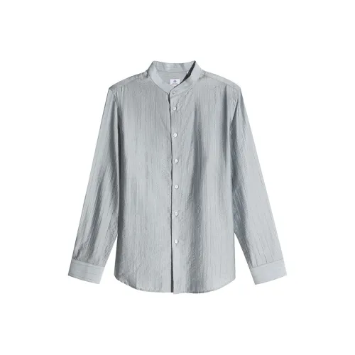 DIDIBOY Аква-зеленый Мужские Рубашки