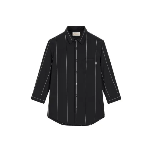 PEACEBIRD MEN Рубашка Мужская Черная