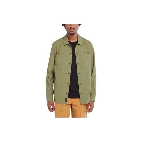 Timberland Рубашка Мужская Авокадо Зеленая