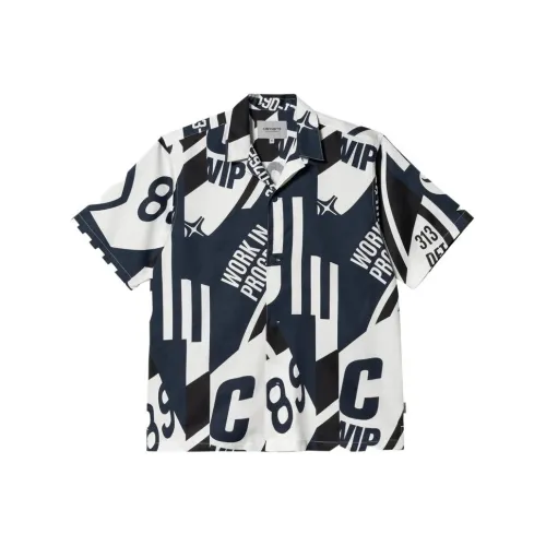 Carhartt WIP SS23 MARINA Series Белый Мужской Рубашки