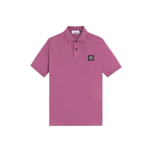 STONE ISLAND Розовая Мужская Поло