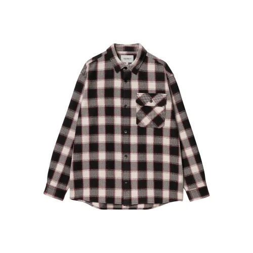 Carhartt WIP FW24 L S Witten Shirt Рубашка Мужская Красная