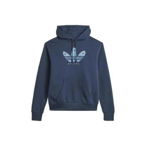 Adidas Синий Унисекс Свитшоты