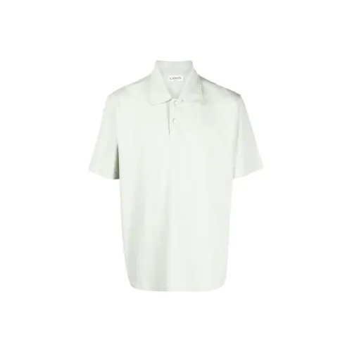 Lanvin Light Green Мужская Поло