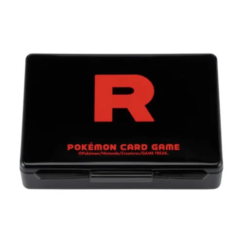 Pokémon WASTE Дерево Коробка Ракета Команда Аксессуары для карточных игр Целая коробка