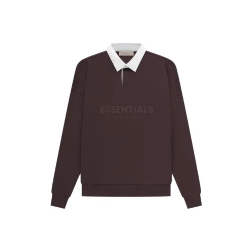 Fear of God ESSENTIALS Сливовый Мужской Поло