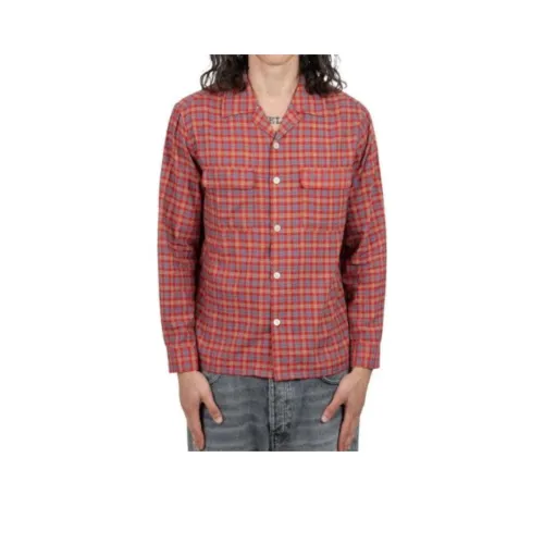 Подсолнух Красный Мужские Рубашки