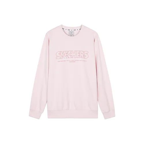 Skechers COLORFUL Серо-розовый/01NX Унисекс Свитшоты