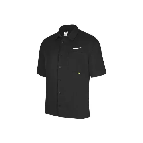nike Swoosh SS24 Рубашка Мужская Черная