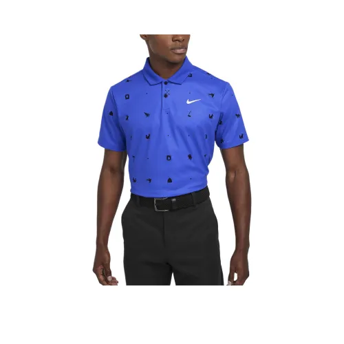 nike Dri Fit FW24 Tour Polo Мужской Синий