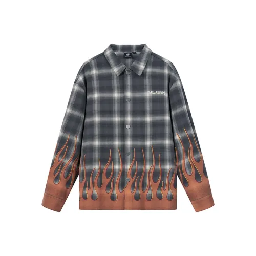 Палладий SS24 Рубашка Унисекс Серо-белая Клетка