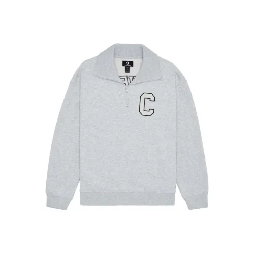 Конверс ESSENTIAL SWEATSHIRT Унисекс Серый