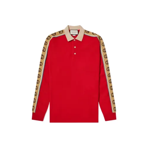 Gucci Красная Мужская Поло