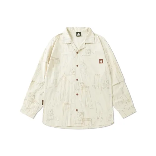 LAMLICKA Абрикос Унисекс Рубашки