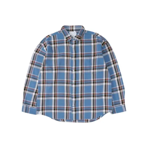 MADNESS Рубашка Унисекс Синяя Клетка