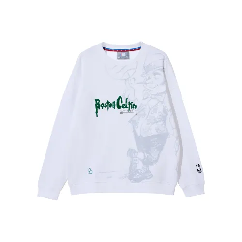 JACK JONES· x NBA Свитшот Мужской Натуральный Белый