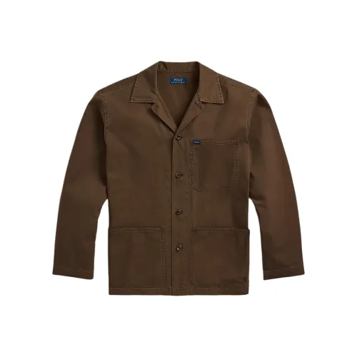 Polo Ralph Lauren FW24 Рубашка Мужская Коричневая