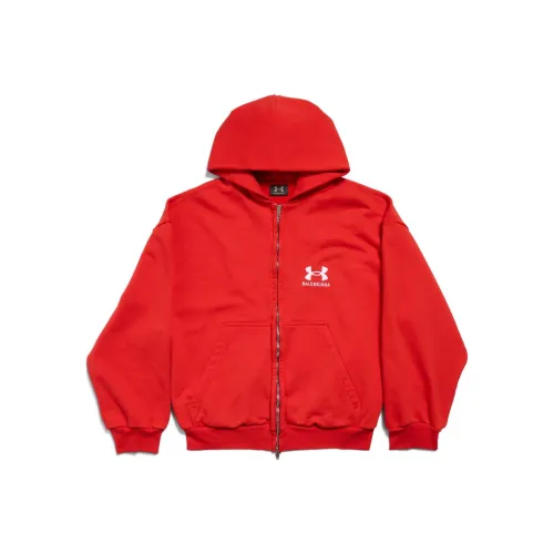 BALENCIAGA Красный Унисекс Свитшоты