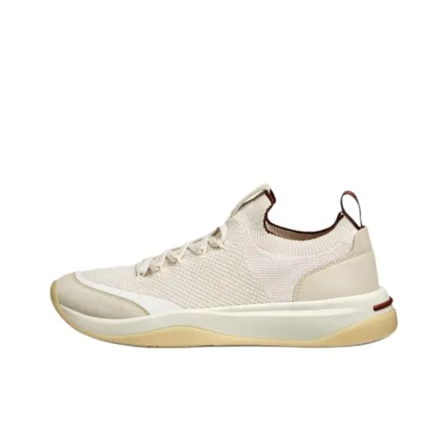 Loro Piana 410 LP Walk Skye Low Топ Повседневная обувь Мужская Бежевая