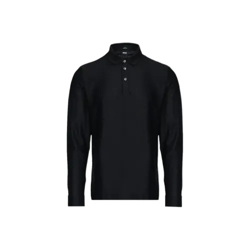 Hugo Boss Мужская черная поло
