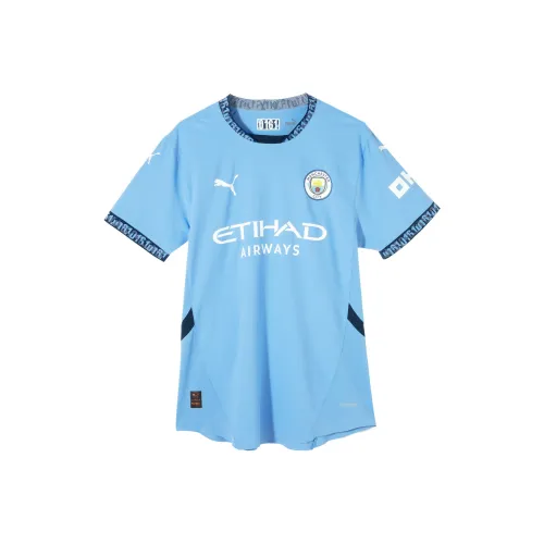 PUMA Manchester City Светло-Синие Мужские T-Рубашки
