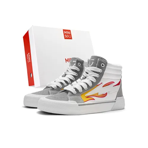 Miniso Lightning Vengeance Storm Collection Скейтборд Кроссовки Высокие Унисекс