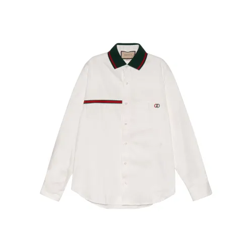 GUCCI Белые Мужские Рубашки