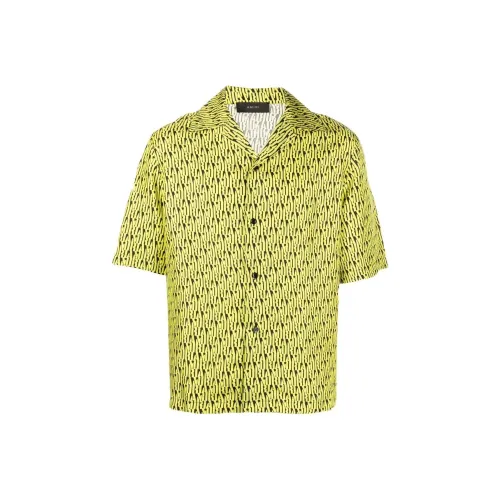 AMIRI Желтые Мужские Рубашки