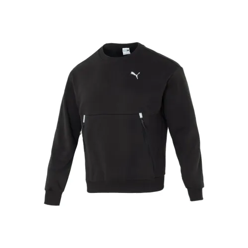 PUMA Мужские черные свитшоты