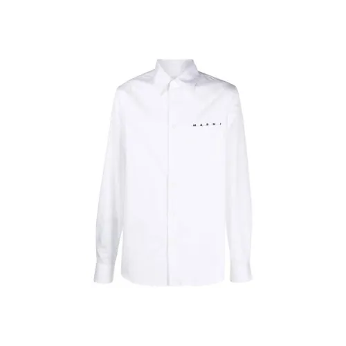 MARNI Белые Мужские Рубашки