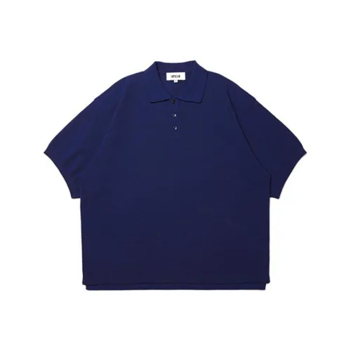 UPXIW Поло Мужское Темно-синий
