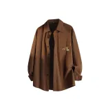 [Spring Autumn] Кофейный (Ма Life of Happiness Логотип на груди)