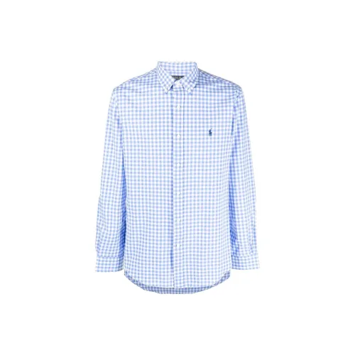 Polo Ralph Lauren SS23 Рубашка Мужская Синяя