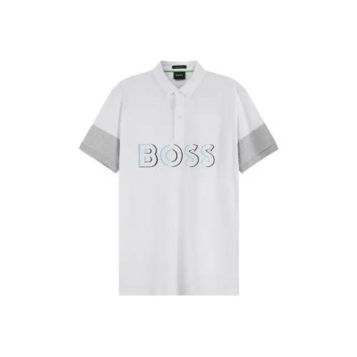 Hugo Boss Белая Мужская Поло